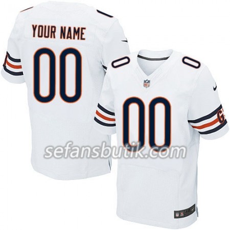 Chicago Bears Tröjor Custom Vit - Herr